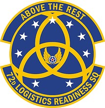 U.S. Air Force 72nd Logistics Readiness Squadron, эмблема - векторное изображение