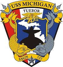 U.S. Navy USS Michigan (SSGN 727), submarine emblem