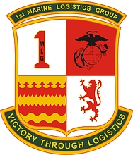 U.S. 1st Marine Logistics Group, эмблема - векторное изображение