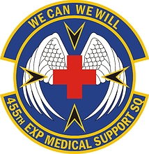 U.S. Air Force 455th Expeditionary Medical Support Squadron, emblem