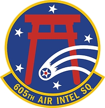 U.S. Air Force 605th Air Intelligence Squadron, эмблема