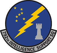 U.S. Air Force 792nd Intelligence Support Squadron, эмблема