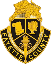 U.S. Army | Fayette County High School, Fayetteville, GA, shoulder loop insignia