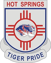 U.S. Army | Hot Spring High School, Truth or Consequences, NM, эмблема (знак различия) - векторное изображение