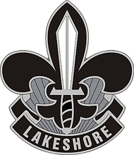 U.S. Army | Lakeshore High School, Mandeville, LA, эмблема (знак различия) - векторное изображение