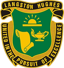 U.S. Army | Langston Hughes High School, Fairburn, GA, нарукавный знак - векторное изображение