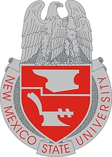 U.S. Army | New Mexico State University, Las Cruces, NM, эмблема (знак различия) - векторное изображение