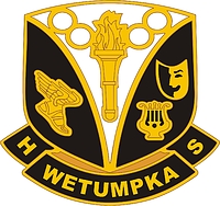 U.S. Army | Wetumpka High School, Wetumpka, AL, эмблема (знак различия) - векторное изображение