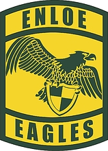 U.S. Army | William G Enloe High School, Raleigh, NC, нарукавный знак