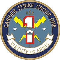 U.S. Navy Carrier Strike Group One (CSG 1), emblem - vector image