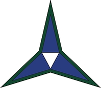 U.S. Army 3rd Corps, нарукавный знак - векторное изображение