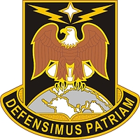 U.S. Army 49th Missile Defense Battalion, эмблема (знак различия) - векторное изображение