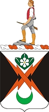 Vector clipart: U.S. Army 845th Signal Battalion, coat of arms