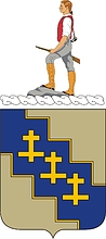 U.S. Army 90th Support Battalion, герб - векторное изображение