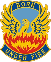 U.S. Army 128th Aviation Brigade, distinctive unit insignia - vector image