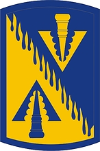 U.S. Army 128th Aviation Brigade, нарукавный знак - векторное изображение