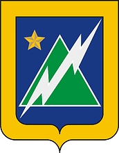 U.S. Army 1st Combined Arms Battalion, 5th Brigade Combat Team, 1st Armored Division, герб - векторное изображение