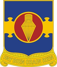 U.S. Army 326th Airborne Engineer Battalion, эмблема (знак различия)