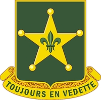 Векторный клипарт: U.S. Army 387th Military Police Battalion, эмблема (знак различия)