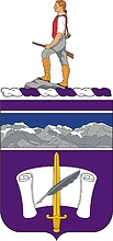 U.S. Army 440th Civil Affairs Battalion, coat of arms - vector image