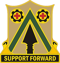 Vector clipart: U.S. Army 636th Support Battalion, distinctive unit insignia