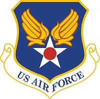 Vector clipart: US Air Force, Headquarters, emblem