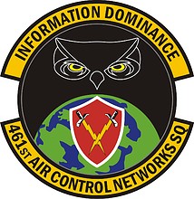 U.S. Air Force 461st Air Control Networks Squadron, эмблема