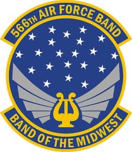 U.S. Air Force 566th Air Force Band, emblem