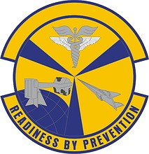 U.S. Air Force 49th Aerospace Medicine Squadron, emblem - vector image