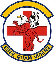U.S. Air Force 81st Aerospace Medicine Squadron, эмблема - векторное изображение