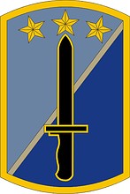 U.S. Army 170th Infantry Brigade, shoulder sleeve insignia - vector image