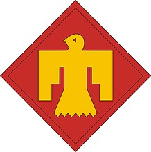 U.S. Army 45th Infantry Brigade Combat Team, shoulder sleeve insignia - vector image