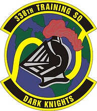 U.S. Air Force 338th Training Squadron, эмблема