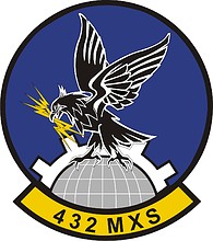 U.S. Air Force 432nd Maintenance Squadron, эмблема