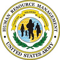 U.S. Army Human Resource Management, seal