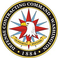 Vector clipart: US Defense Contracting Command, emblem