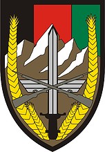 USAE United States Forces - Afghanistan, shoulder sleeve insignia - vector image