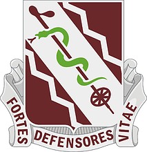 Vector clipart: U.S. Army 210th Support Battalion, distinctive unit insignia