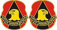Vector clipart: U.S. Army 734th Support Group, distinctive unit insignia