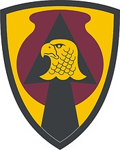 Vector clipart: U.S. Army 734th Support Group, shoulder sleeve insignia