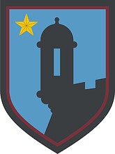 Векторный клипарт: U.S. Army 191st Support Group, нарукавный знак