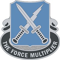 Векторный клипарт: U.S. Army 301st Military Intelligence Battalion, эмблема (знак различия)