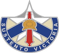 Vector clipart: U.S. Army 635th Support Group, distinctive unit insignia