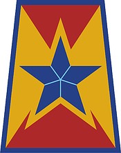 Векторный клипарт: U.S. Army 635th Support Group, нарукавный знак