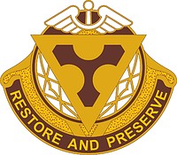 U.S. Army Area Dental Laboratory, Fort Sam Houston, эмблема (знак различия) - векторное изображение