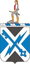 U.S. Army 138th Military Intelligence Battalion, герб - векторное изображение