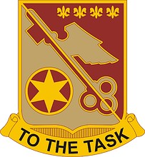 Векторный клипарт: U.S. Army 426th Support Battalion, эмблема (знак различия)1