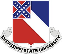 Vector clipart: U.S. Army | Mississippi State University, Mississippi State, MS, shoulder loop insignia
