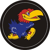 U.S. Army | University of Kansas, Lawrence, KS, нарукавный знак - векторное изображение