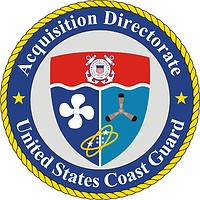 Векторный клипарт: U.S. Coast Guard Acquisition Directorate, эмблема